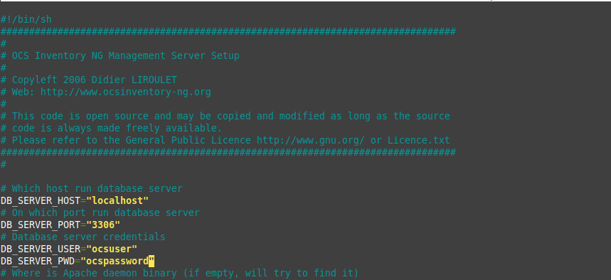 4.- Configuring OCSInventory on Debian 10