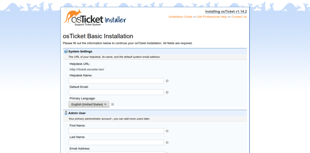 5.-osTicket installation on Ubuntu 20.04