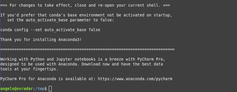 3.- Anaconda on Ubuntu 20.04 / Debian 10