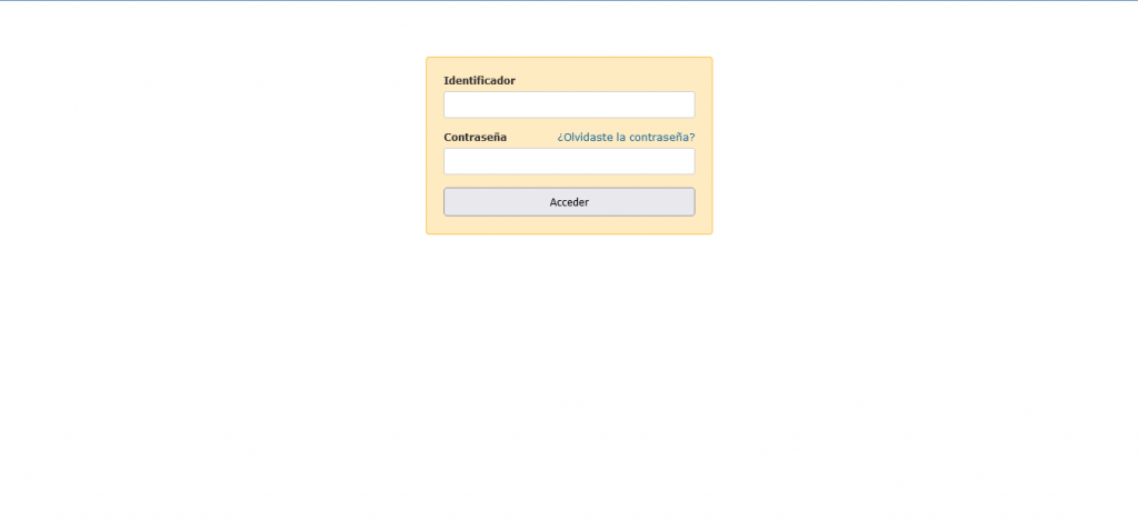 3.- Redmine login screen