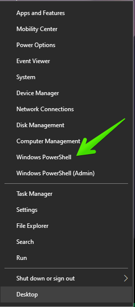 Launching a PowerShell